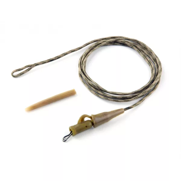 Carp Academy Bleieinsatz-Vorfach mit Schnellverschluss 95cm 35lbs