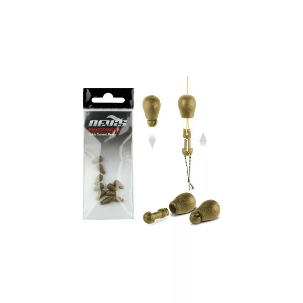 Nevis Schnellwechselperle M 10 Stk./Pack.