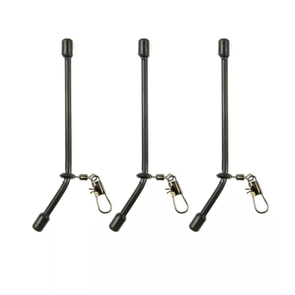 Carp Academy Anti-Tangle-Schlauch Schwarz 8cm 3 Stk.