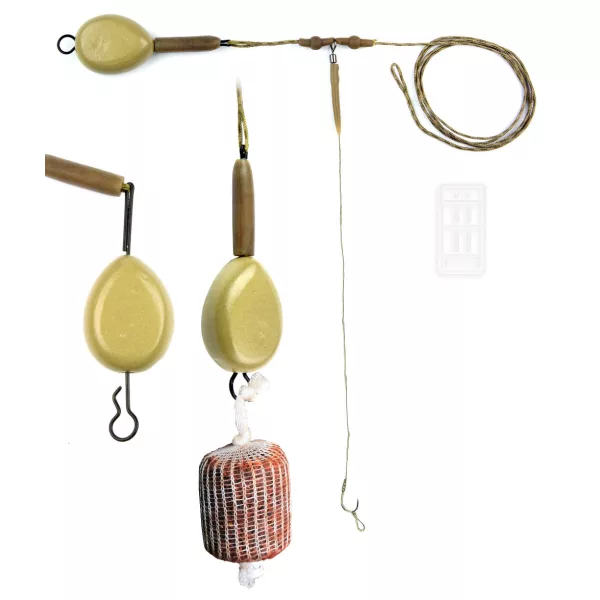 Carp Academy PVA Endmontage auf Leadcore Schnur 6 70g