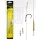 Carp Academy Special Pop Up Rig Teflon Schwarz 4 2Stk./Packung Geöster Haken mit Widerhaken Boilie-Haken