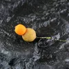 Carp Academy Special Pop Up Rig Teflon Schwarz 4 2Stk./Packung Geöster Haken mit Widerhaken Boilie-Haken