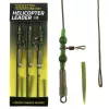Carp Academy Komplette Endmontage mit Bleieinsatzschnur, Quick-Change-Wirbel und Bleiclip 75cm 35lb 3 Stk.