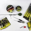 Carp Academy Komplette Endmontage mit Bleieinsatzschnur, Quick-Change-Wirbel und Bleiclip 75cm 35lb 3 Stk.