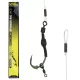 Carp Academy Spinner Rig Fat Crank 4 Widerhaken, mit Öhr Boilie Spinner Haken