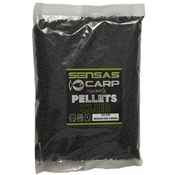 Sensas Monster Crab Club Pellets 4mm Futterpellets 1kg