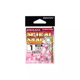 Decoy SN-5 Spiral Snap 0 10lb Wirbel 6 Stück