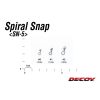 Decoy SN-5 Spiral Snap 0 10lb Wirbel 6 Stück