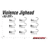 Decoy VJ-31F Violence Jighead #2 0,9gr Jig Kopf 5 Stk