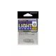 Decoy R-4 Light Class Silver 3 40lb Split Ring Schlüsselring 20 Stk.