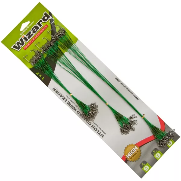 Vorfachtafel 72 Stück, 6-9-12 Kg 9 Grün