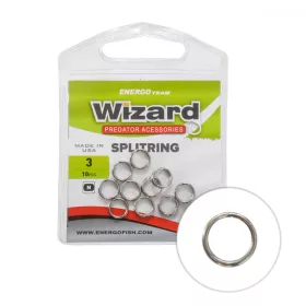 Wizard Grizzly Sprengring gebördelt Nickel 3