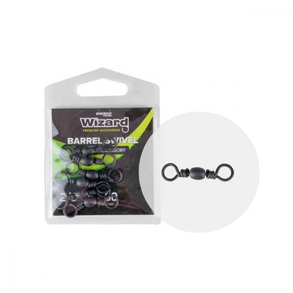 WIZARD CATFISH BARREL WIRBEL 6/0 3 STK/PACKUNG - Wirbelverbinder