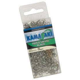 Kamasaki Dreifachwirbel Schwarz 1