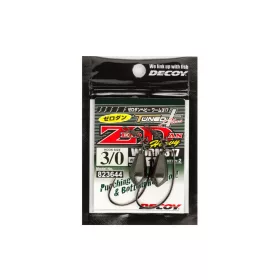   Decoy Worm 317 Zero-Dan Heavy #4/0 14gr Gewichteter Offset Haken 2Stk