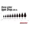 Decoy DS-8 Sinker Type Drop 11gr Drop Shot Blei 5 Stück