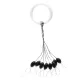 Nevis Gummi Stopper Schwarz L 5,5x3mm 8Stk