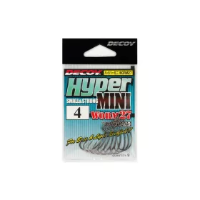 Decoy Worm 27 KG Hyper Mini 2 Offset Haken 9 Stk.