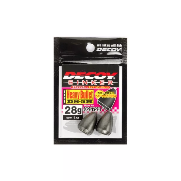 Decoy DS-5H Type Bullet Heavy 28gr Bullet Blei 2 Stk.