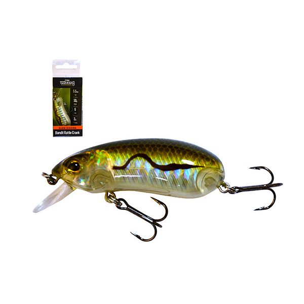 Wizard Bandit Rattle Crank Slow-Sinking SG 5,5cm 10gr Wobbler