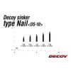Decoy DS-10 Nail Sinker 0,4gr Blei 12 Stk.
