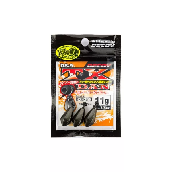 Decoy DS-9H TX-Dan Sinker Heavy 45gr Drop Shot Blei 2 Stk