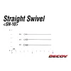 Decoy SN-10 Straight Swivel 2 Wirbel 10 Stk.
