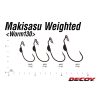 Decoy Worm 130 Makisasu #3/0 2,0gr Weighted Offset Haken 4 Stk.