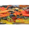 Wizard Soft Lure Mix 50 Stk. Kunstköder + 4 Stk. Haken