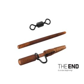 Delphin THE END Blei-Rig-Set HEAVY SWIVEL / 5 Stück