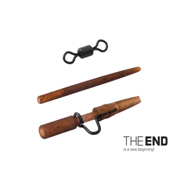 Delphin THE END Blei-Rig-Set HEAVY SWIVEL / 5 Stück