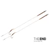 Delphin THE END Boilie Rig gebundener Haken / 2 Stk. 20cm/25lbs/#2