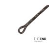 Delphin THE END Leadcore + Wirbel gebundenes Rig / 3 Stück 1m