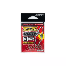 Decoy SN-14 Ex Extra Strong Snap 2 90lb Wirbel 7 Stück