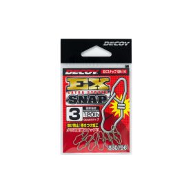 Decoy SN-14 Ex Extra Strong Snap 4 150lb Karabiner 7 Stück