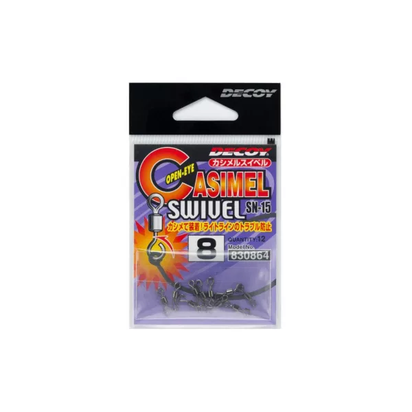 Decoy SN-15 Casimel Swivel 4 Wirbel 12 Stück