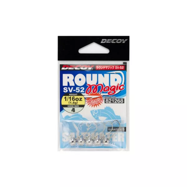 Decoy SV-52 Round Magic #3 7,0gr Jigkopf 4Stk