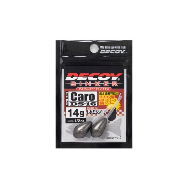 Decoy DS-16H Sinker Type Caro 18gr Blei 3 Stk.