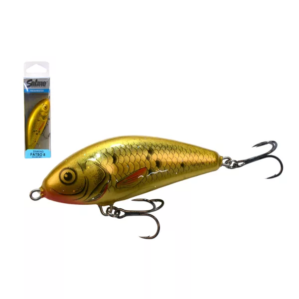 Salmo Fatso GBA 8cm 25gr Sinkender Wobbler