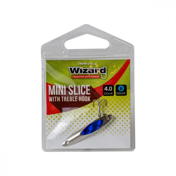 Wizard Mini Slice Taumelköder Blau - 4gr