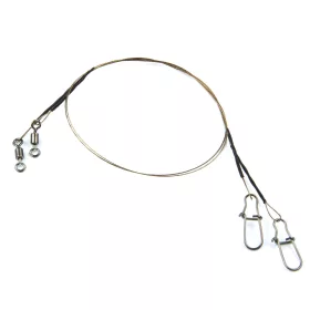   Premium Wolfram-Vorfach 1x19 2/Stk 20cm/0,35mm Raubfischvorfach