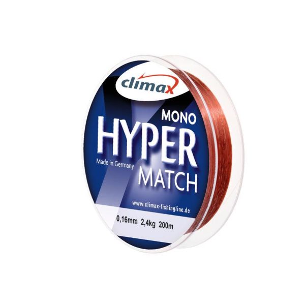 Climax Hyper Match Sinking 200m 0,14mm Cooper Monofile Hauptschnur