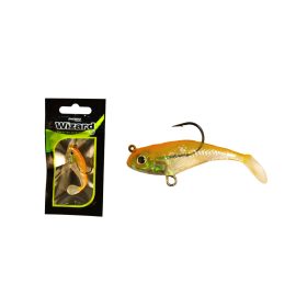 Wizard Swimbait Paddle Shad 5,08cm Orangemax Gummifisch