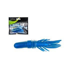 Wizard Bass Grub Blue 7cm Kunstlarve 5Stk