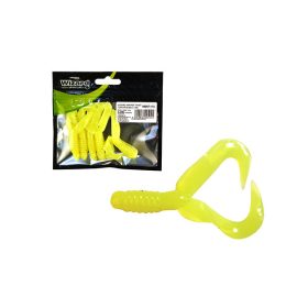 Wizard Harpex Twist Doppel Limette 7cm Twister 5 Stück