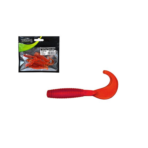 Wizard Harpex Twist Red 5cm Twister 10 Stk.