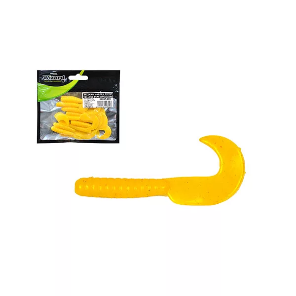 Wizard Harpex Twist Yellow 5cm Twister 10 Stk.