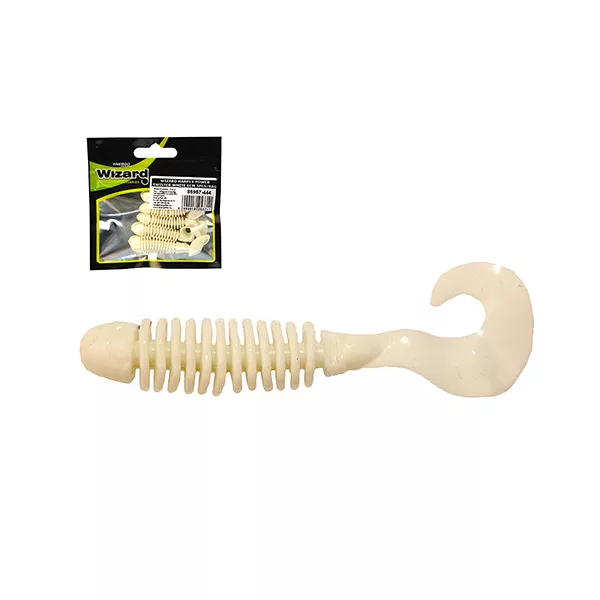 Wizard Harpex Power Twister White 6cm Kunstköder 5 St.