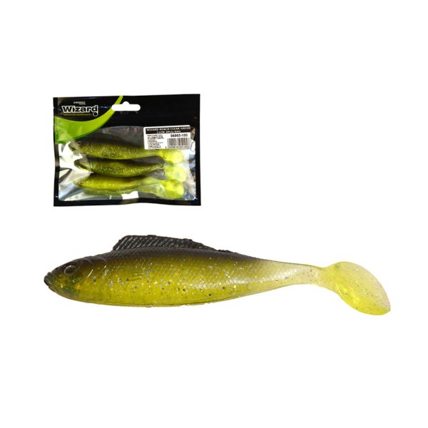 Wizard Roach Clear-Green 11cm Gummifisch 3 Stk.