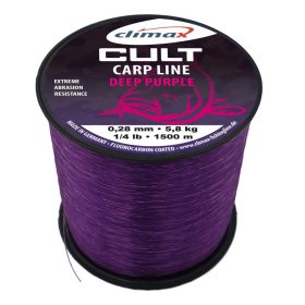   Climax Cult Carp Deep Purple Mono 1000m 0,35mm Monofile Hauptschnur